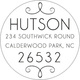 Hutson Round Address Labels Image 2 of 3